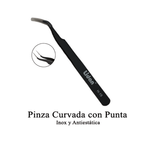 Pinza Curvada con Punta