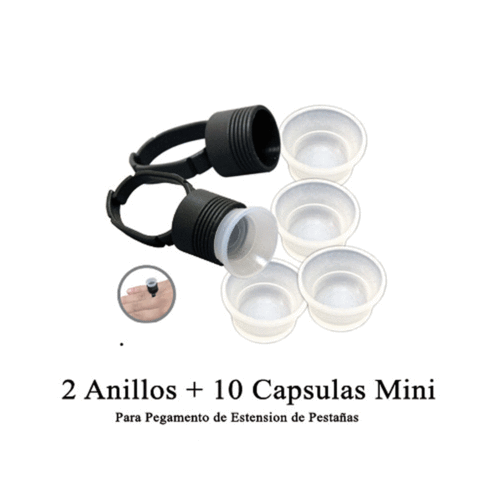 2 Anillos + 10 Capsulas Mini