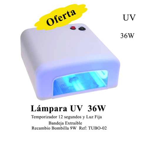 Lámpara UVA 36 W