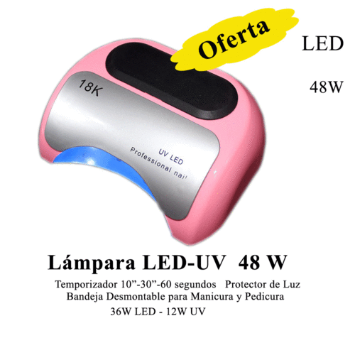 Lámpara Profesional   LED - UV   48W